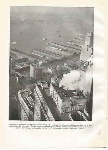 LAMINA GEOGRAFIA 0205: Puerto de Nueva York
