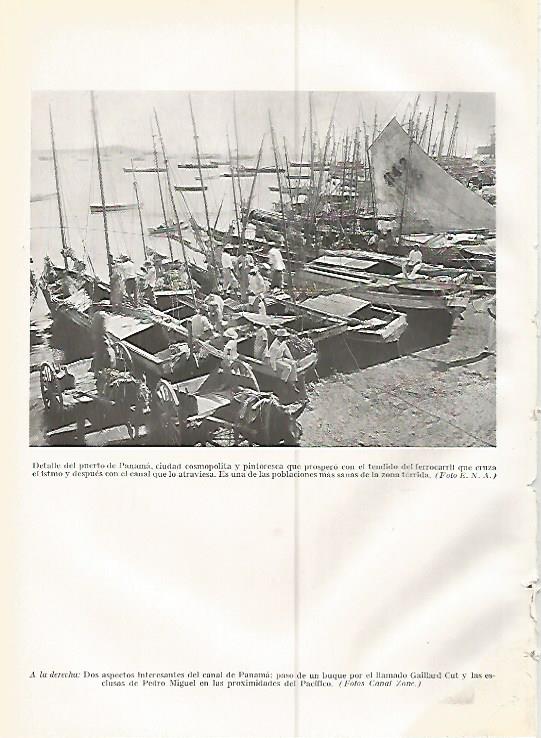 LAMINA GEOGRAFIA 0223: Puerto de Panama