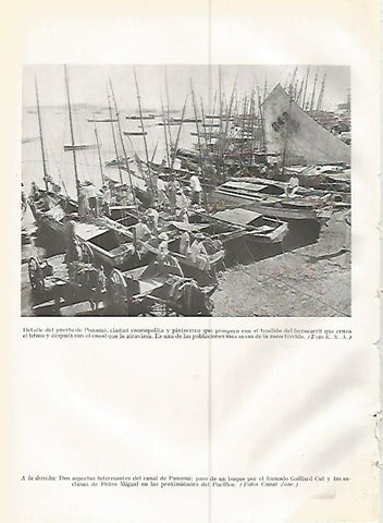 LAMINA GEOGRAFIA 0223: Puerto de Panama