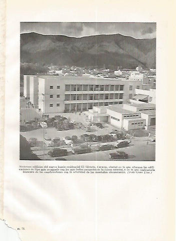 LAMINA GEOGRAFIA 0237: Barrio El Silencio de Caracas Venezuela
