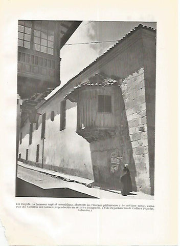 LAMINA GEOGRAFIA 0240: Camaris del Carmen en Bogota Colombia