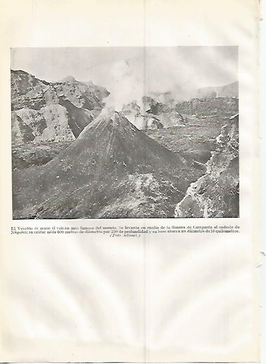 LAMINA GEOGRAFIA 0369: El Vesubio