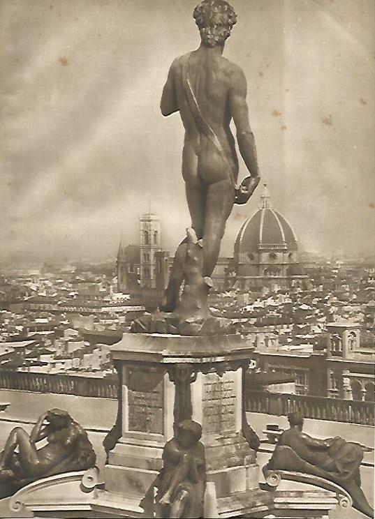LAMINA GEOGRAFIA 0376: Mirador del Piazzale Michelangelo de Florencia