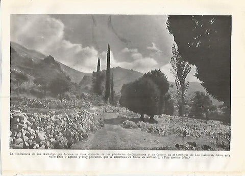 LAMINA GEOGRAFIA 0386: Las Batuecas