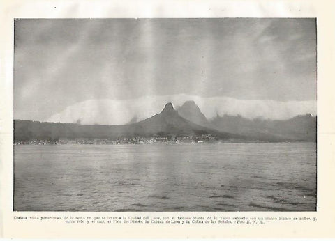 LAMINA GEOGRAFIA 0410: Ciudad del Cabo Sudafrica