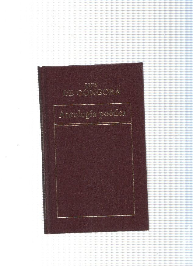 Antologia Poetica Luis de Gongora