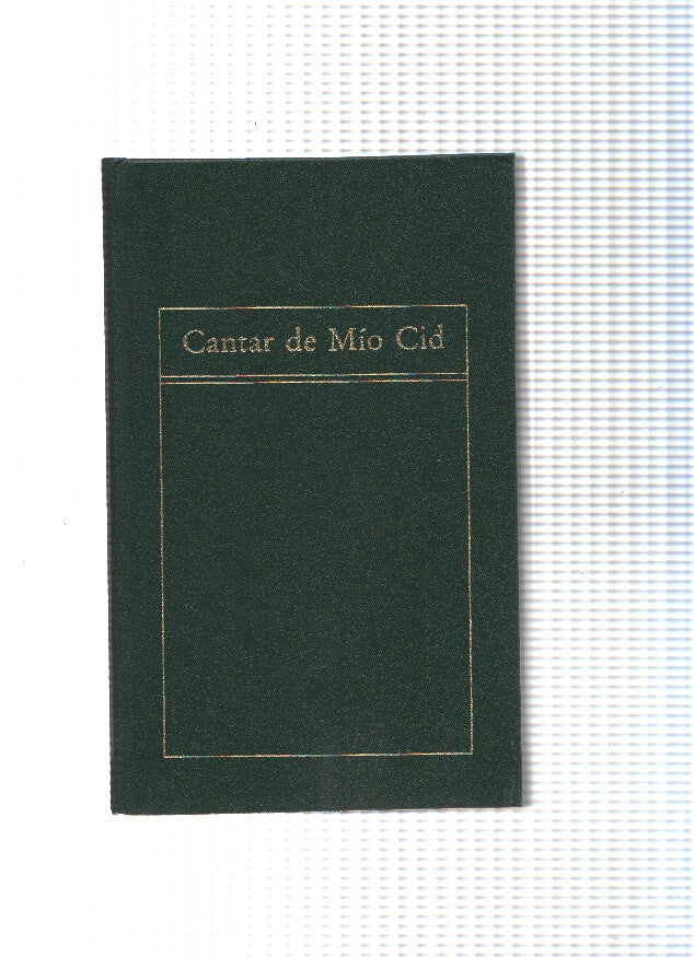 Cantar de Mio Cid