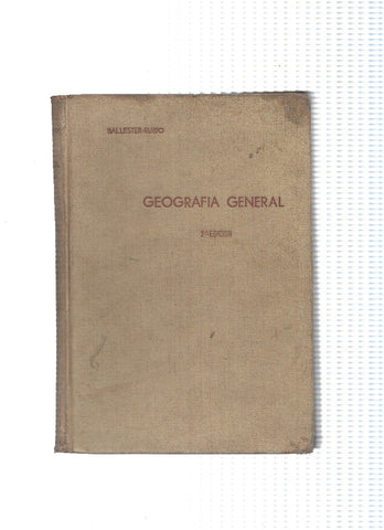 Nociones de geografia general (primer año de bachillero)