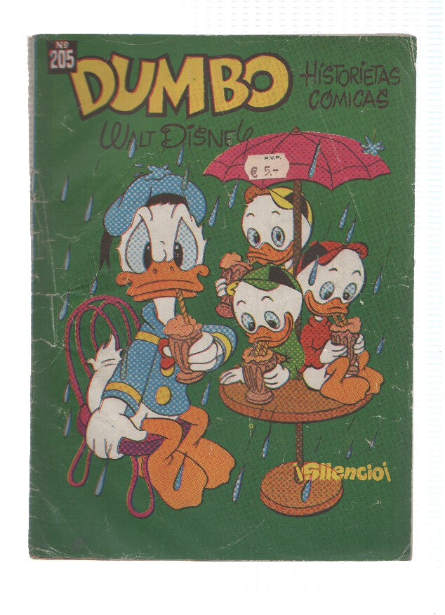 Dumbo numero 205: Pato Donald: silencio