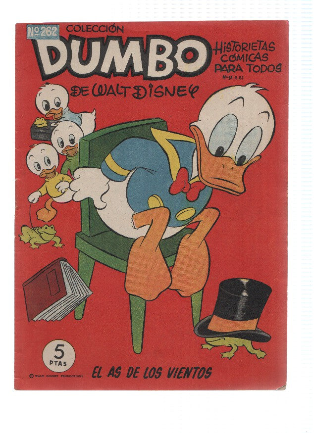 Dumbo numero 262: Pato Donald: el as de los vientos