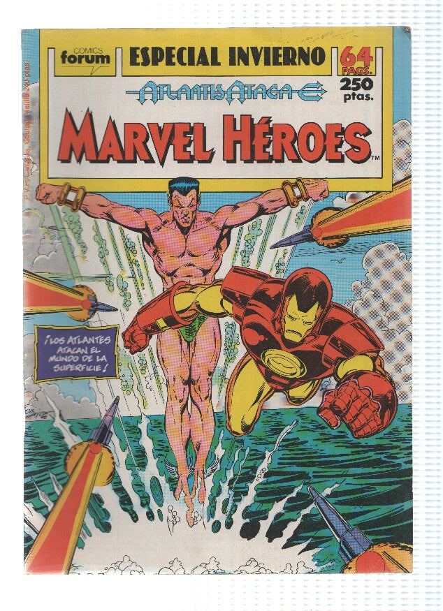 Especial Invierno 1998 Marvel Heroes: Atlantis Ataca