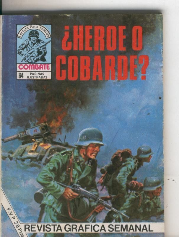 Combate, formato pequeño numero 237: Heroe o cobarde