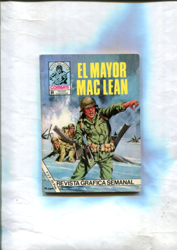 Combate, formato pequeño numero 214: El mayor Mac Lean