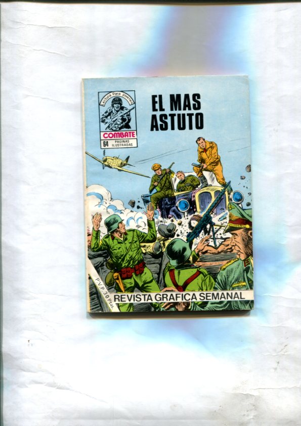 Combate, formato pequeño numero 257: El mas astuto (agente X-13)