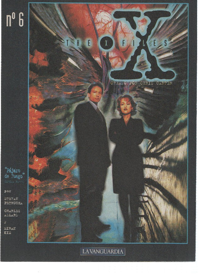 EXPEDIENTE X, Numero 06: Pajaro de Fuego, Ultima Parte (Suplemento La Vanguardia)