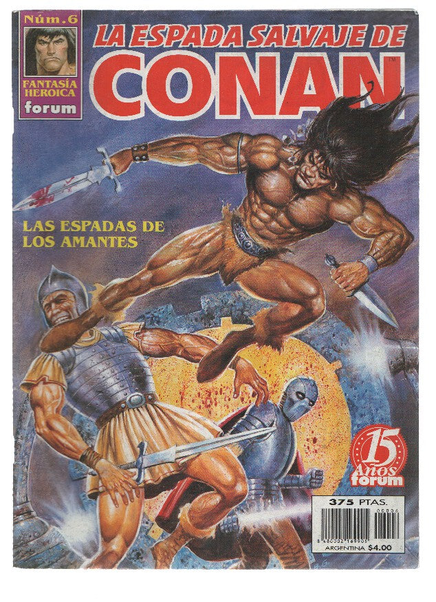 LA ESPADA SALVAJE DE CONAN, Volumen 3, Numero 06: Las Espadas de los Amantes