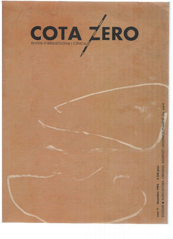 Revista Arqueologia: COTA ZERO: Numero 09 , Diciembre 1993: Agricultura, Origens