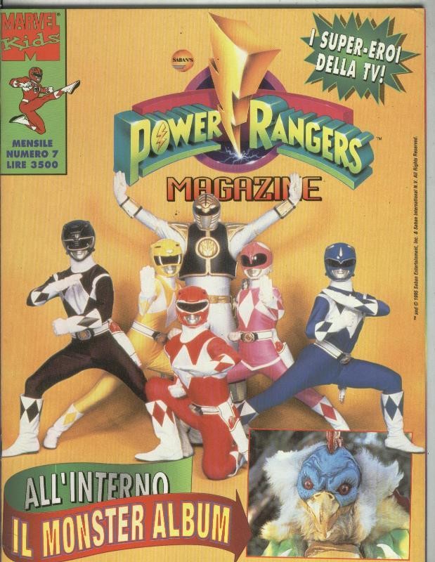 Power Rangers Magazine numero 07