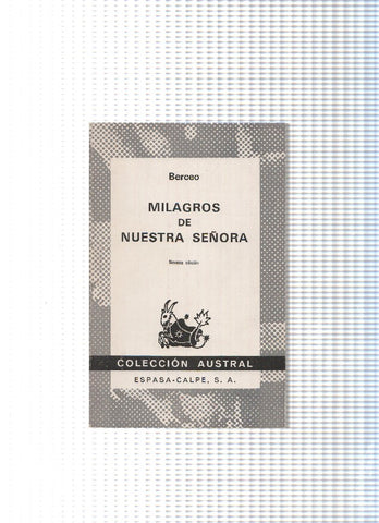 Milagros de Nuestra Señora ( novena edicion 1981 )