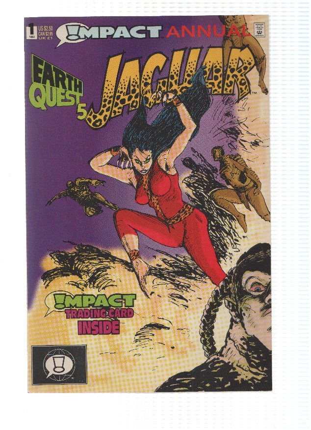 JAGUAR ANNUAL 1992, Volume 01, Numero 01: Silent Winged Death (Impact Comics)
