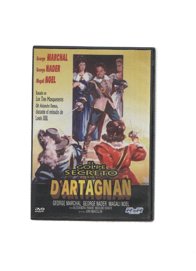 Cine DVD: EL GOLPE SECRETO DE DARTAGNAN (Siro Marecellini)