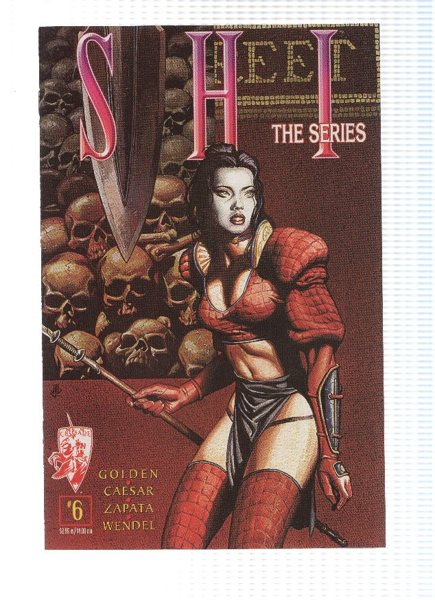 SHI: THE SERIES, Volume 1,  Numero 06: Death has a New Face (Crusade Comics)