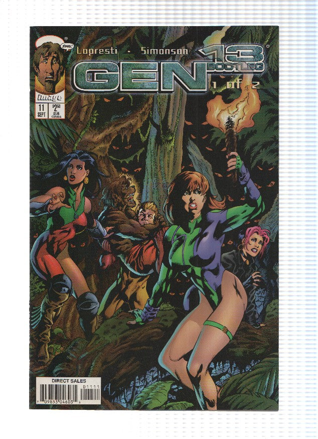 GEN 13 BOOTLEG, Volume 01, Numero 11: The Castle of Doctor Monstro (Image)