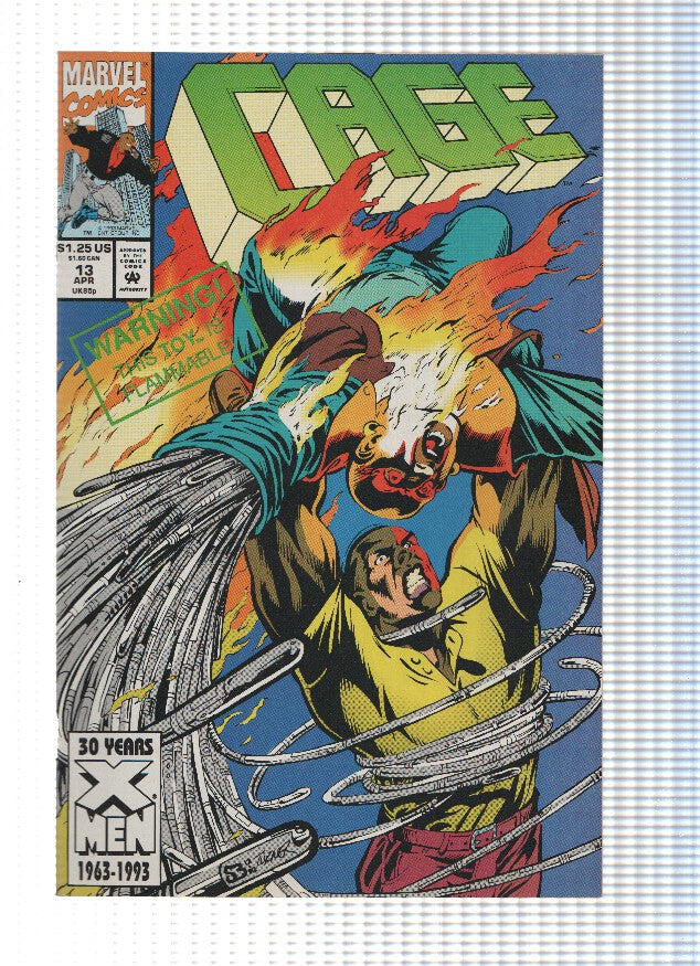 CAGE, Volume 1, Numero 13: Sudden Burning (Marvel)