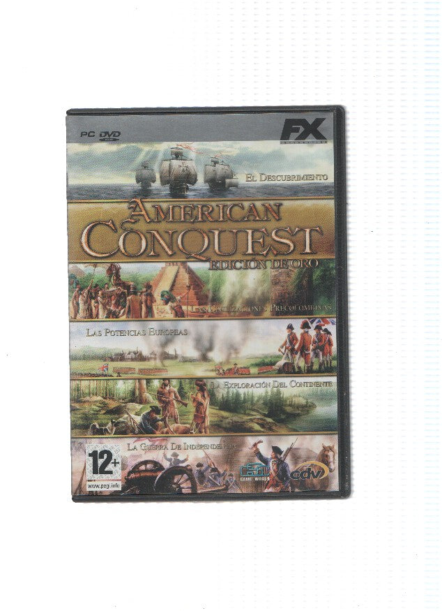 Juego PC-DVD: AMERICAN CONQUEST - Edicion de ORO (FX Multi Estrategia)