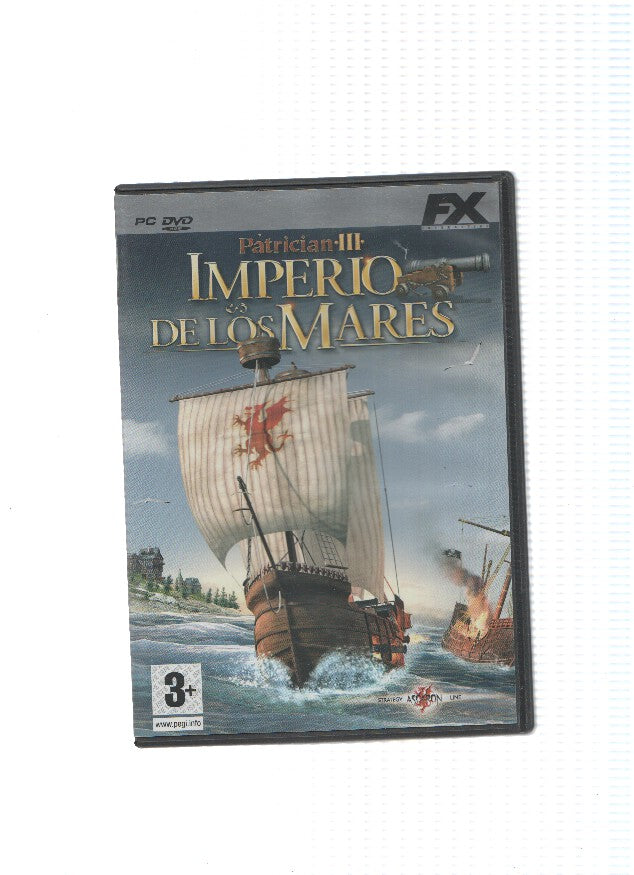 Juego PC-DVD: PATRICIAN III - Imperio de los Mares (FX Multi Estrategia)