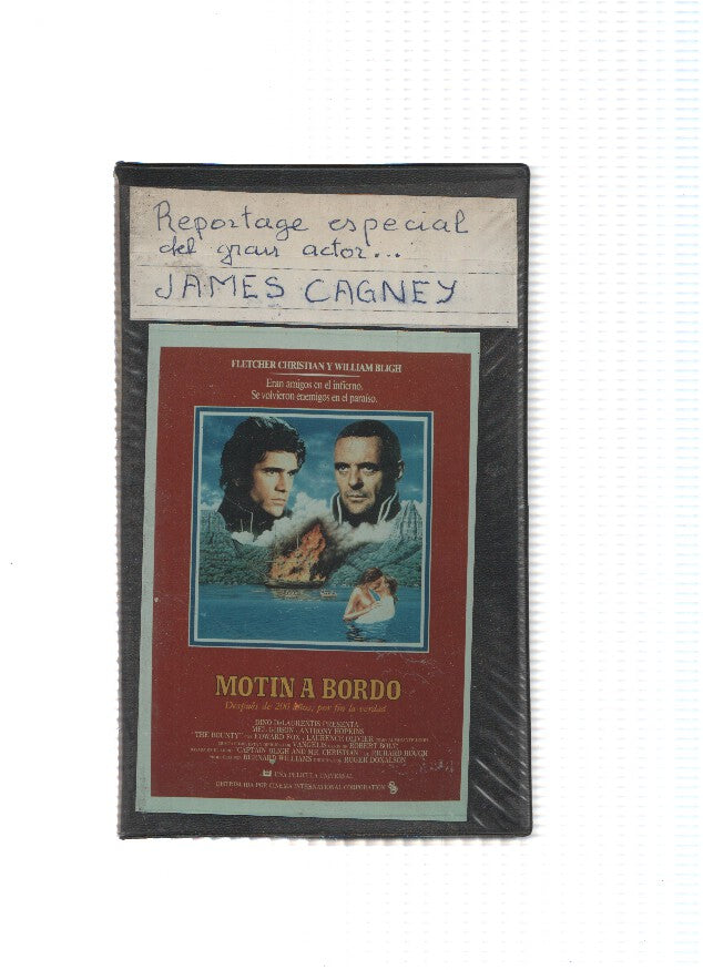Cine VHS: REPORTAGE ESPECIAL DEL ACTOR : JAMES CAGNEY