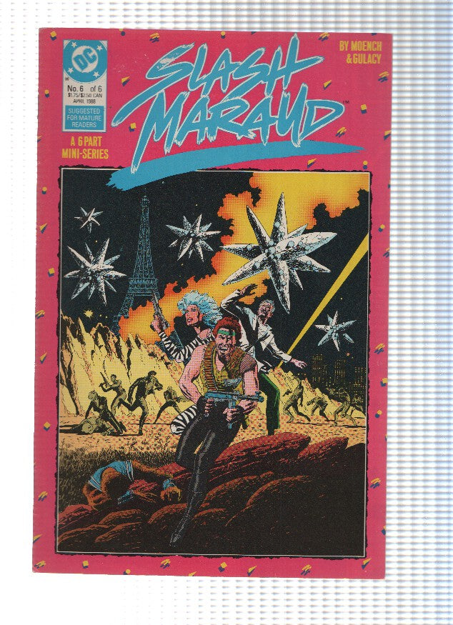SLASH MARAUD, Volume 01, Numero 06: Mega-Hype! (DC Comics)
