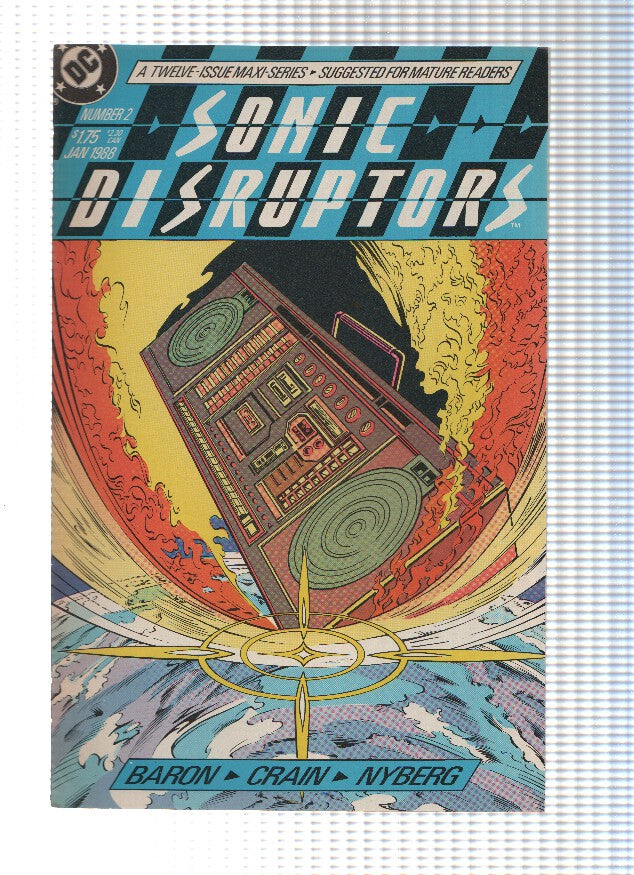 SONIC DISRUPTORS, Volume 01, Numero 02: Republic of Rock? (DC Comics)