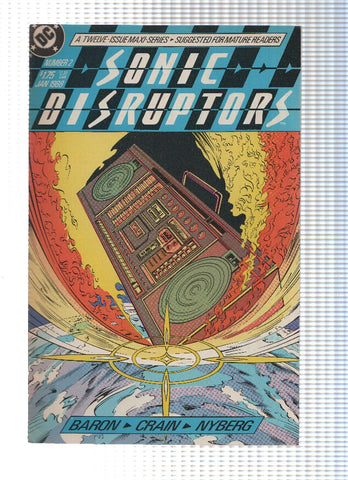 SONIC DISRUPTORS, Volume 01, Numero 02: Republic of Rock? (DC Comics)