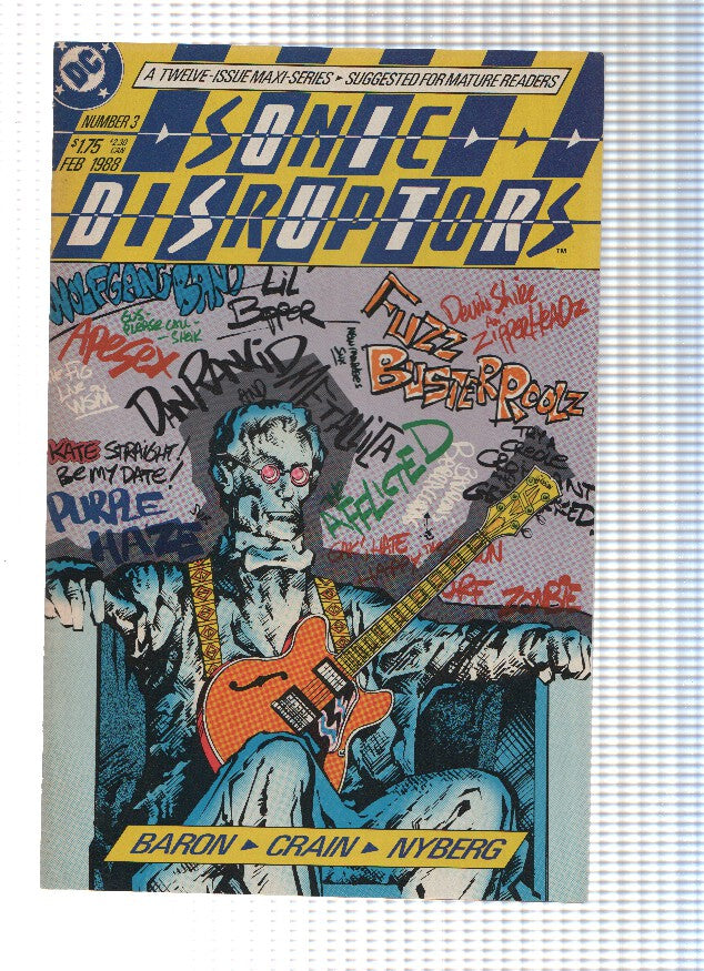 SONIC DISRUPTORS, Volume 01, Numero 03: Battle of the Bands (DC Comics)