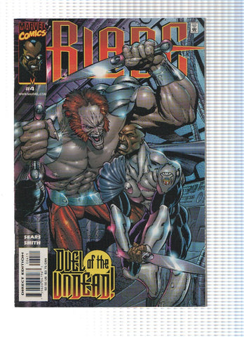 BLADE: VAMPIRE-HUNTER, Mini-Serie, Numero 04: Chaos, Part 5 (MARVEL COMICS) 