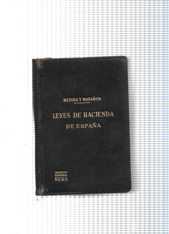 Leyes de Hacienda de España Volumen I