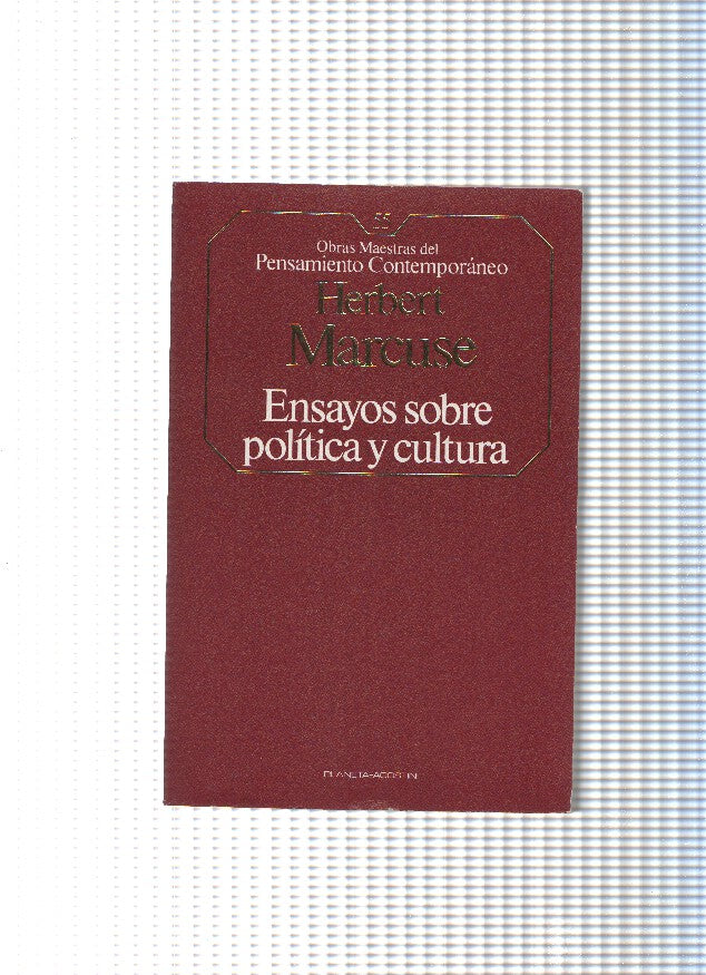 Ensayos sobre politica y cultura