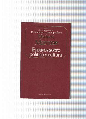 Ensayos sobre politica y cultura