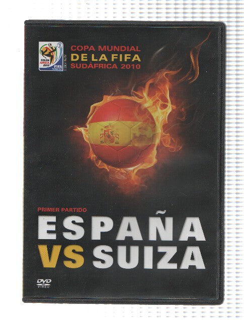Futbol-DVD: Mundial de la FIFA SUDAFRICA 2010, Numero 01: ESPAÑA VS. SUIZA