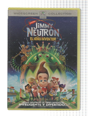 DVD-Cine: JIMMY NEUTRON, El niño Inventor - John A.Davis