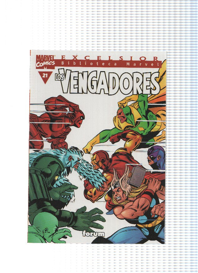 Los Vengadores: Biblioteca Marvel Excelsior numero 21