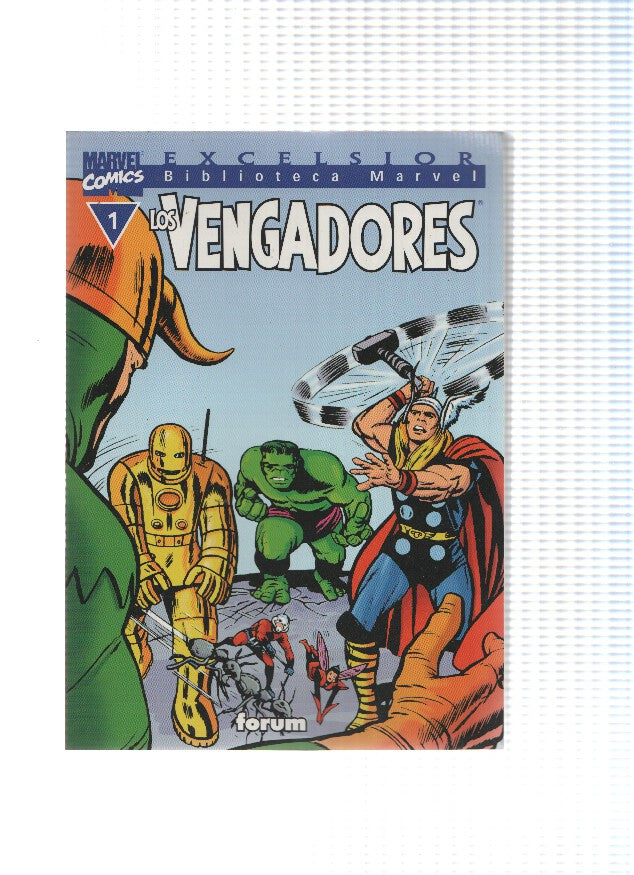 Los Vengadores: Biblioteca Marvel Excelsior numero 01