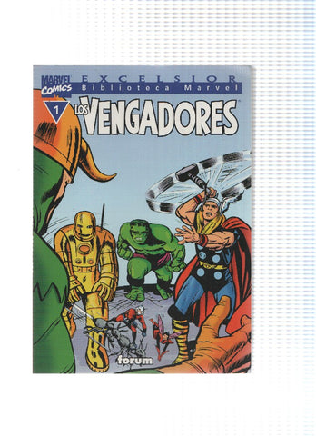 Los Vengadores: Biblioteca Marvel Excelsior numero 01