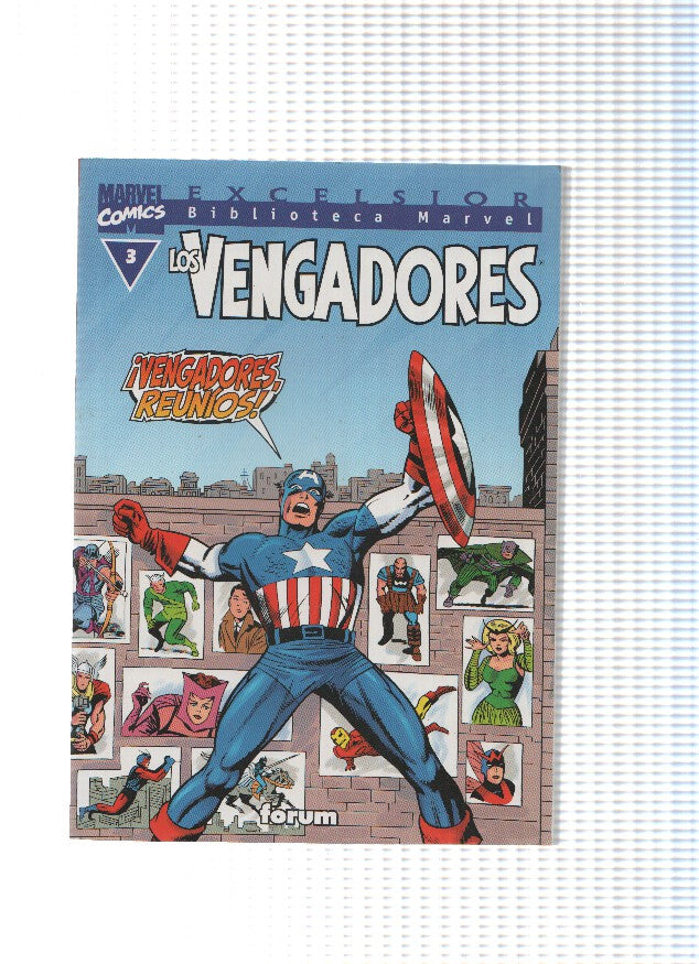 Los Vengadores: Biblioteca Marvel Excelsior numero 03