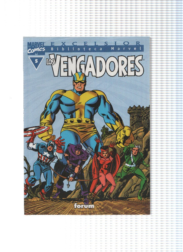 Los Vengadores: Biblioteca Marvel Excelsior numero 05