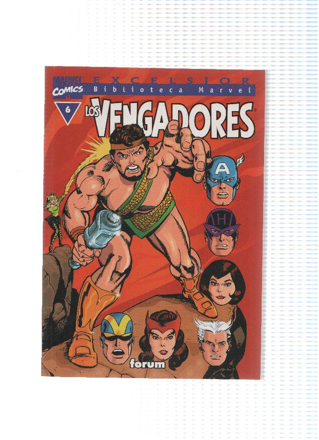 Los Vengadores: Biblioteca Marvel Excelsior numero 06