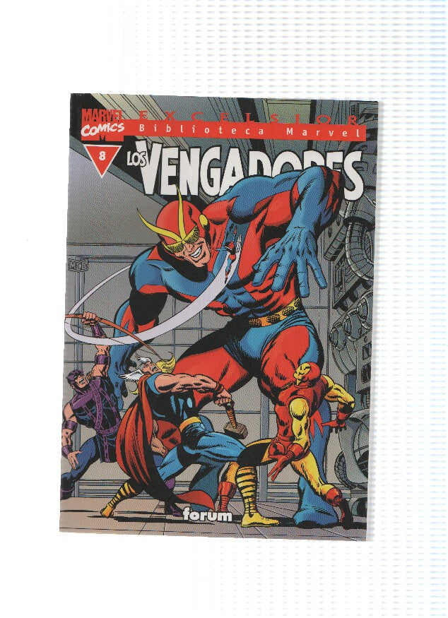 Los Vengadores: Biblioteca Marvel Excelsior numero 08
