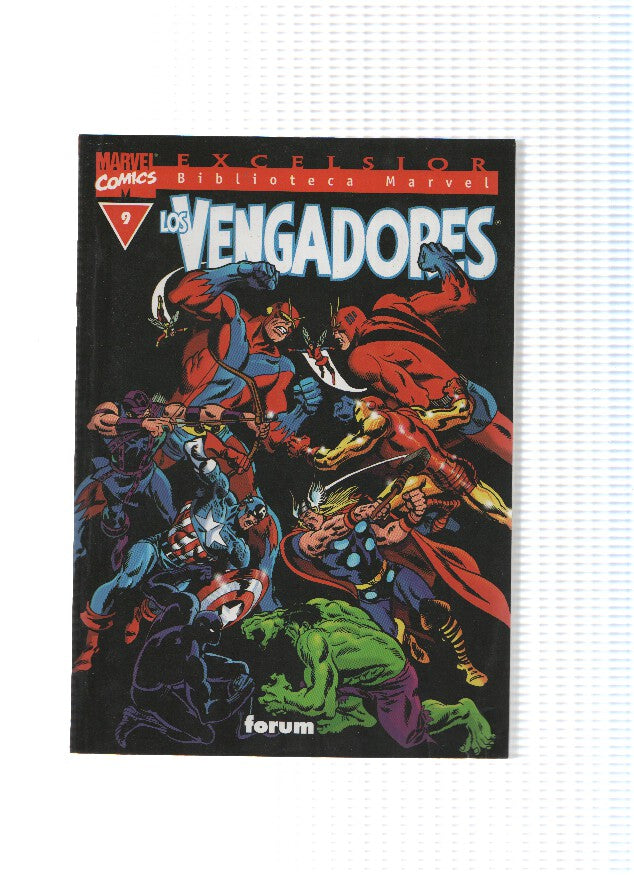Los Vengadores: Biblioteca Marvel Excelsior numero 09