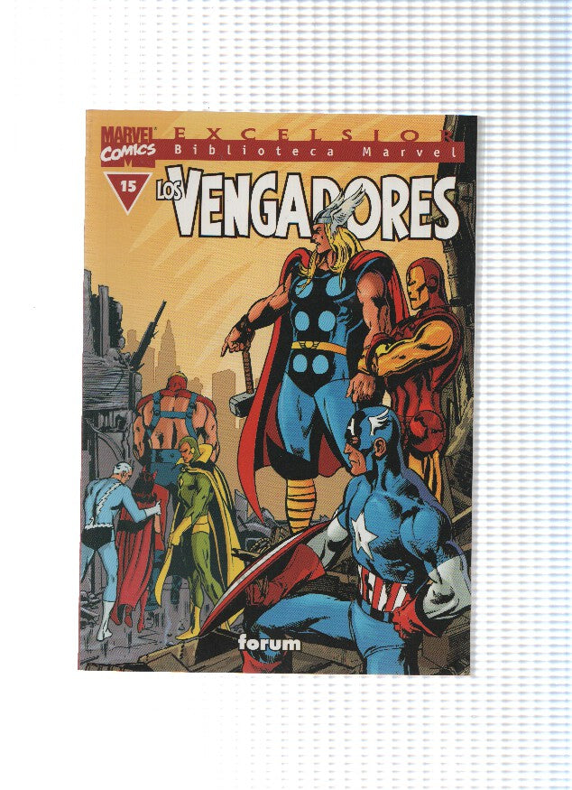 Los Vengadores: Biblioteca Marvel Excelsior numero 15